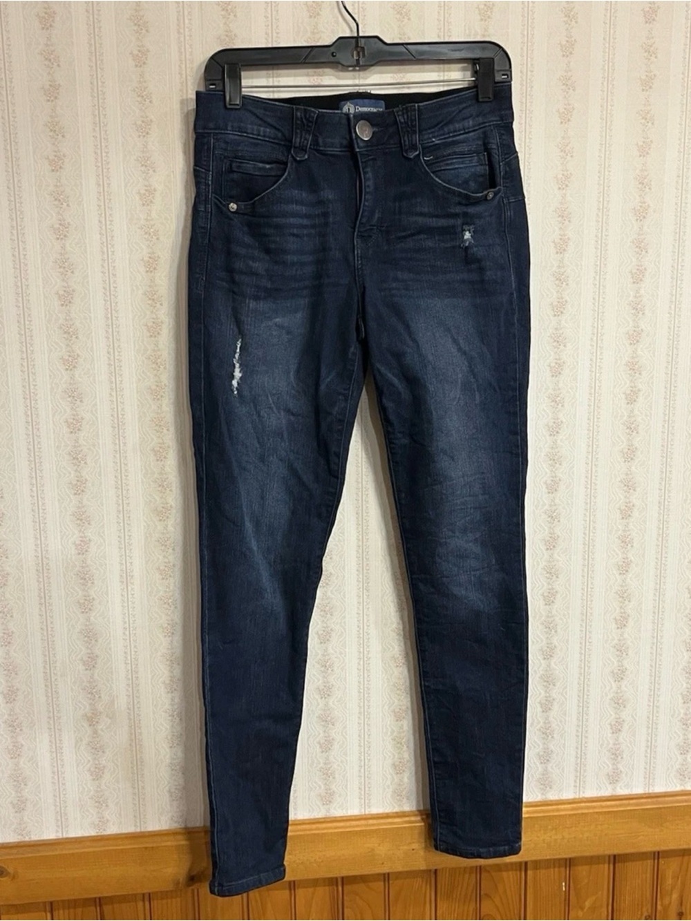 Democracy Ab Solution Jeans Women’s 6 Skinny Mid Rise Blue